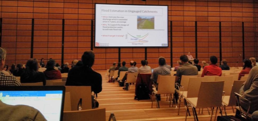 A session ongoing in EGU 2018